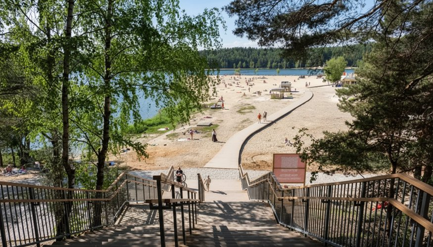 пляж Волкуша.