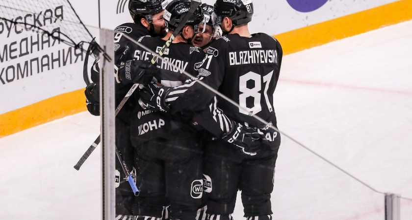    «Трактор» со счетом 5:2 обыграл ЦСКА в матче КХЛ. Фото: ХК «Трактор»