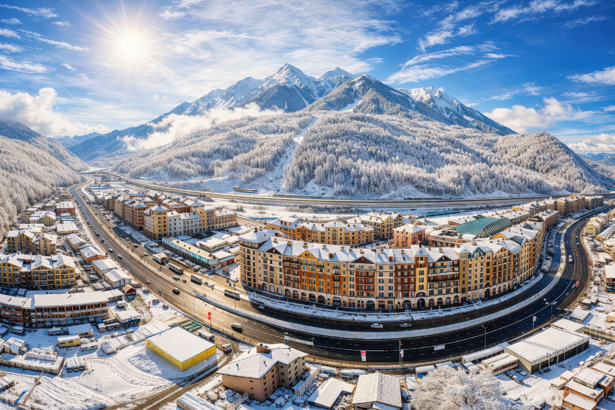 Курорт Красная Поляна в Сочи