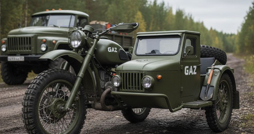 Мотоцикл от ГАЗ. Часть 2