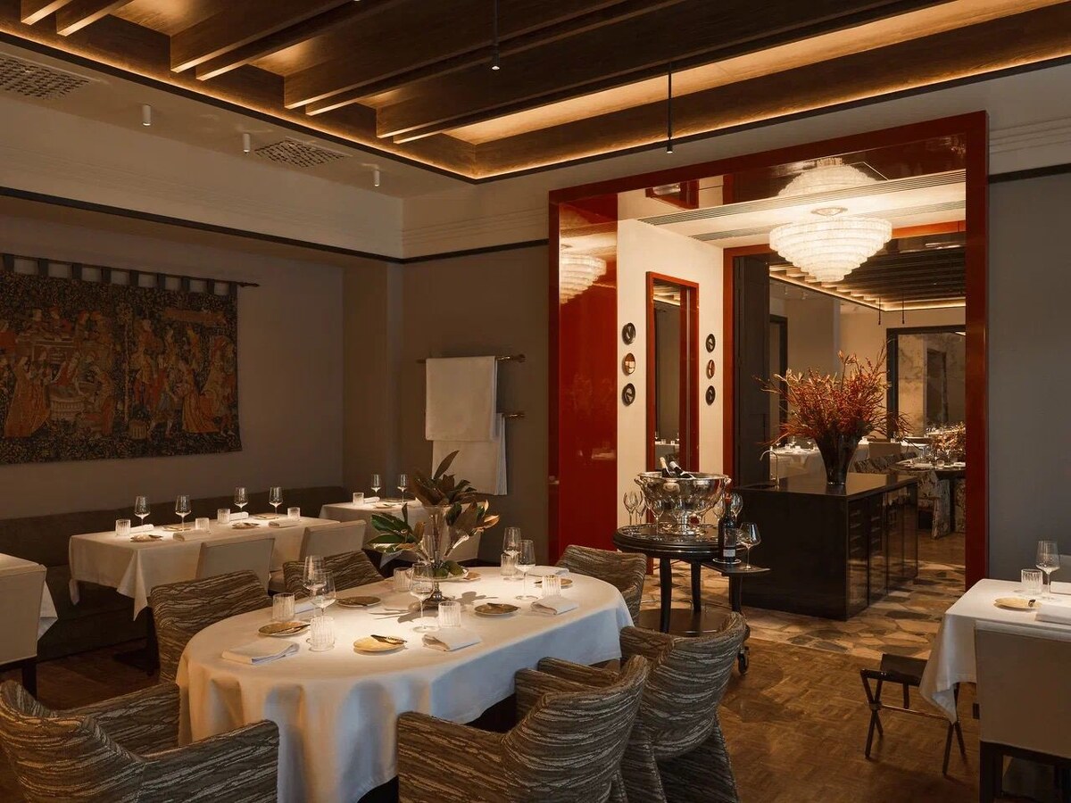Интерьер ресторана Le Relais Bergamote. Фото предоставлены пресс-службой проекта