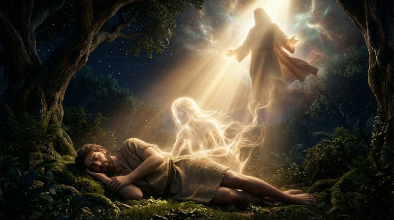 по известным причинам не смог нариcовать Адама голым