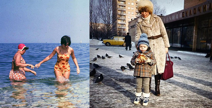 Мама и дочка      Любимая булочка