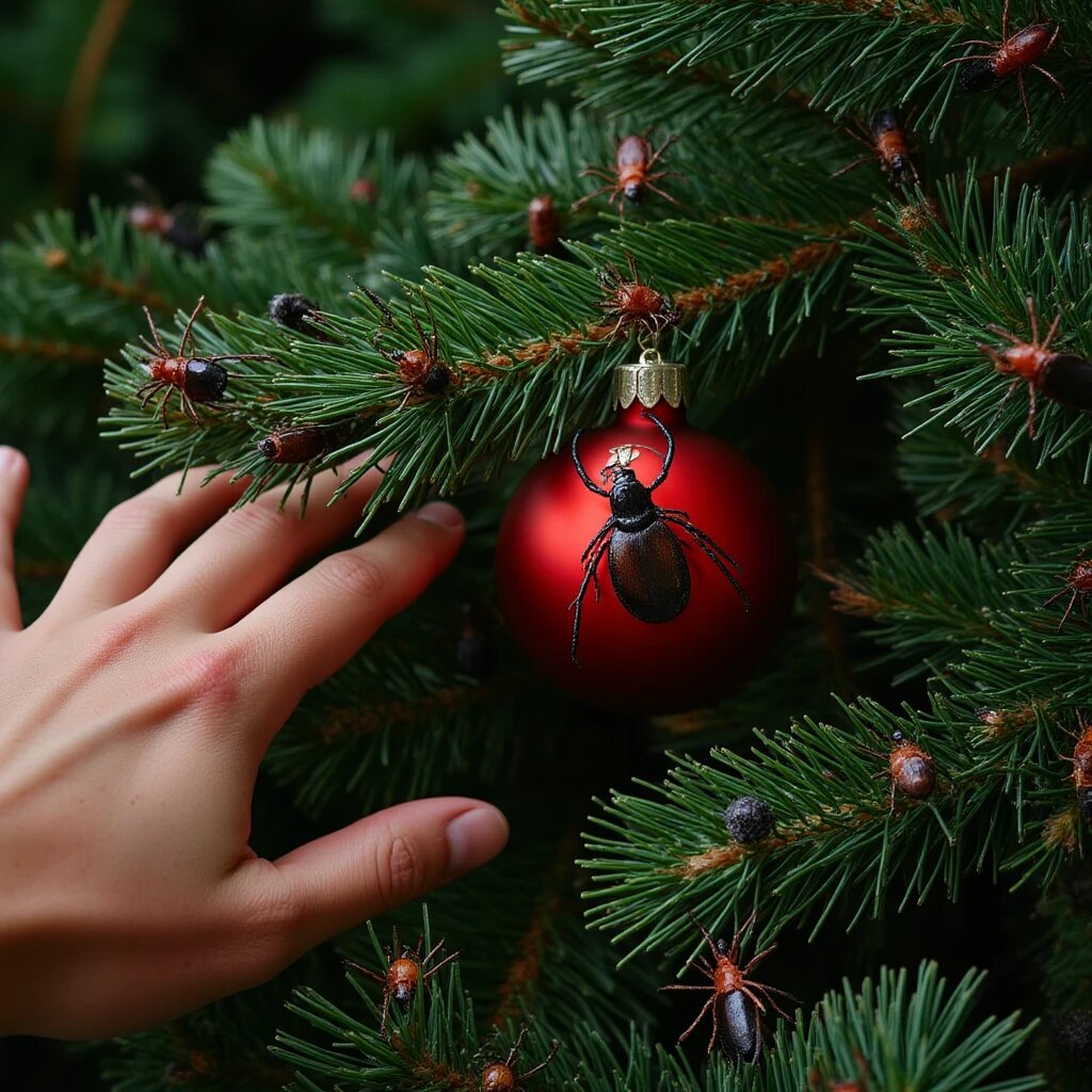 Клещи на елках