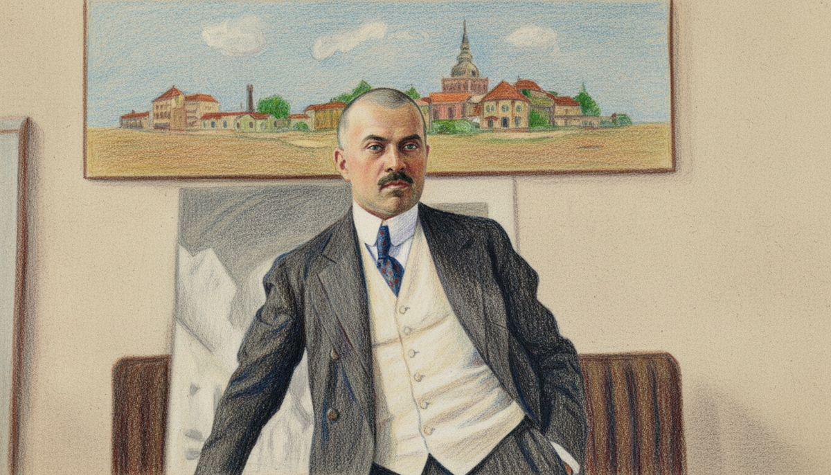 Молодой Алексей Щусев.