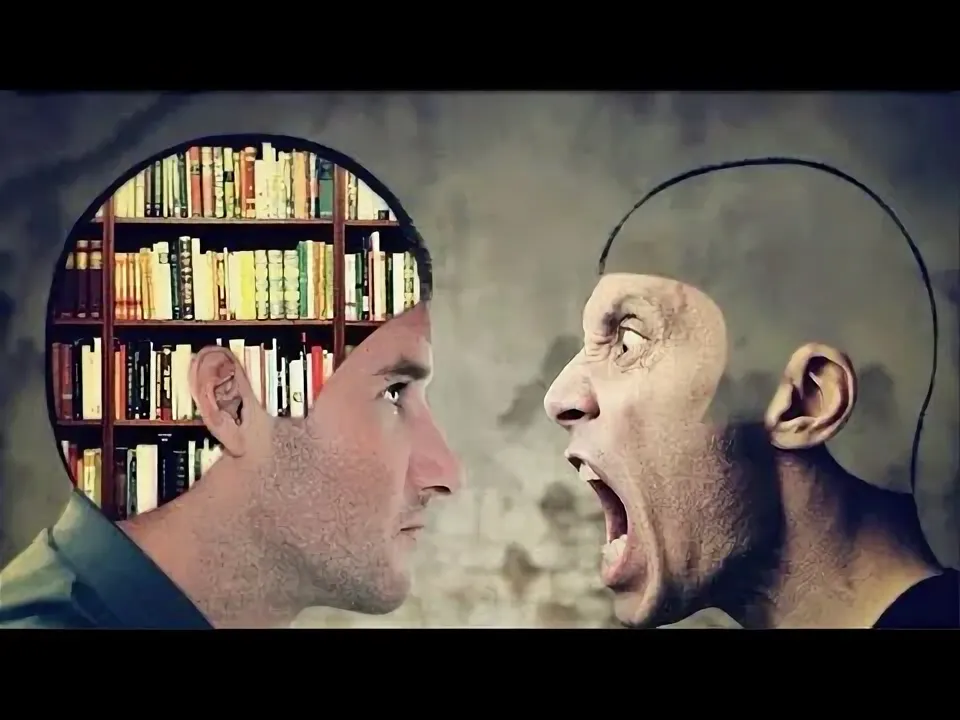 Образованный молчит, невежественный кричит