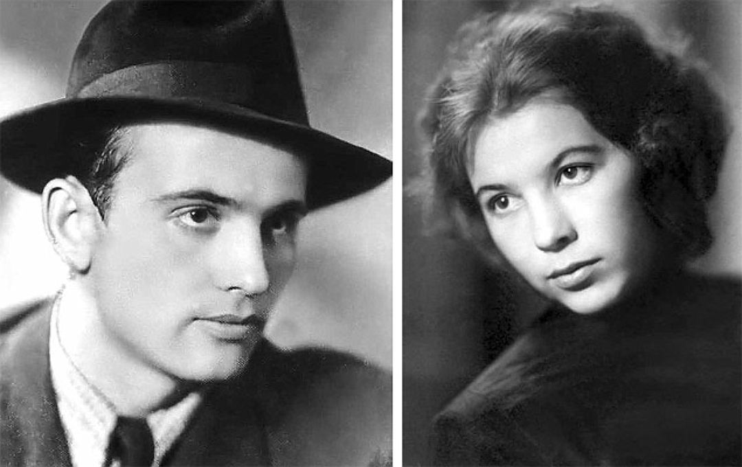 Раиса Горбачева и ее дражайший супруг в молодые годы