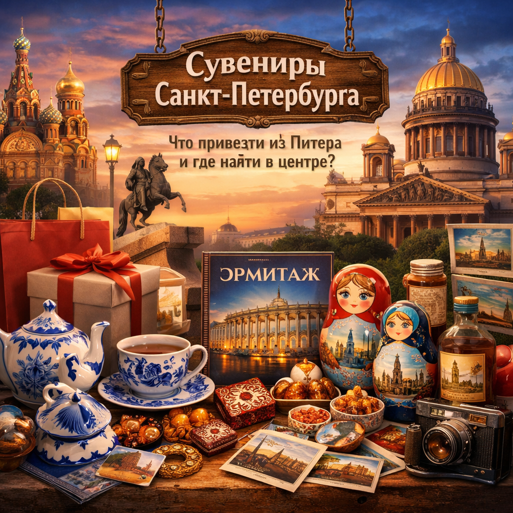 Сувениры Санкт-Петербурга