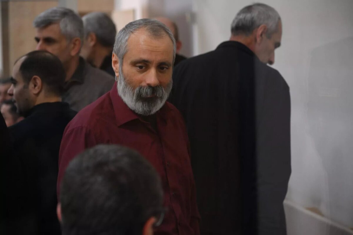 Судебное заседание над армянским военно-политическим руководством Нагорного Карабаха (19 декабря 2025). Баку © Photo