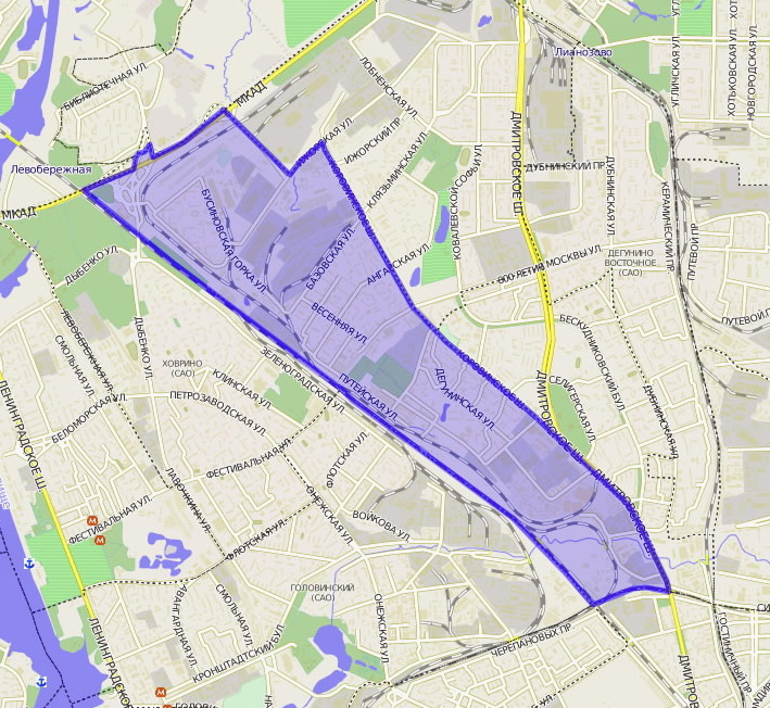 Микрорайон Западное Дегунино