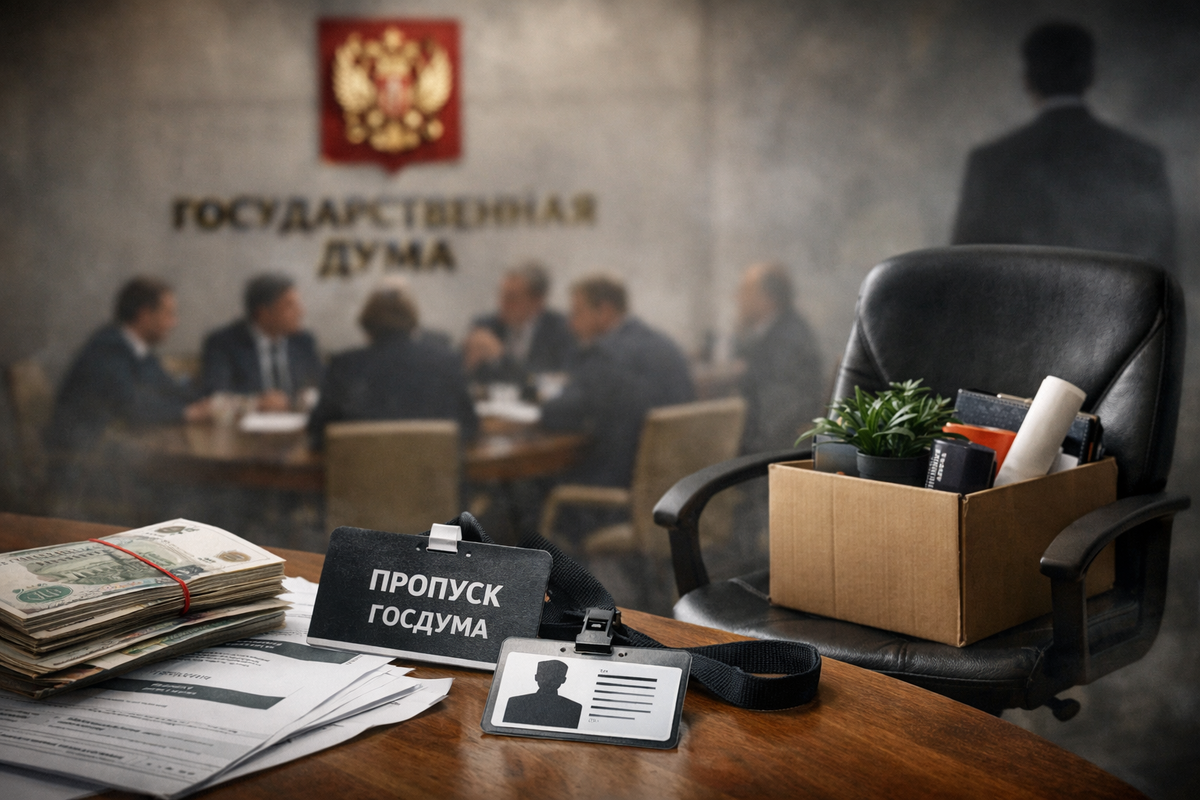 Скандал в госдуме