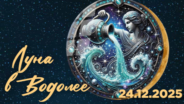 Луна в Водолее целый день