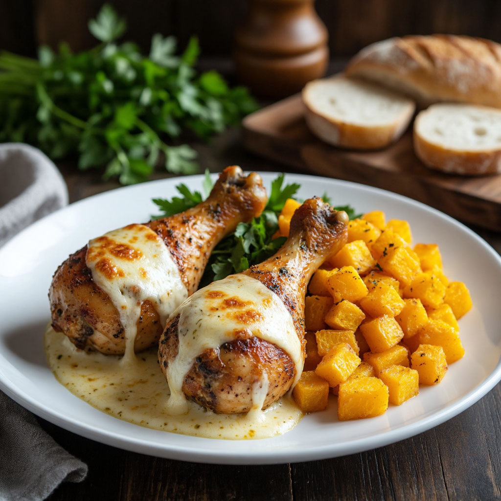 🍽️ Тыква с курицей в микроволновке: быстрый и вкусный ужин 🍽️