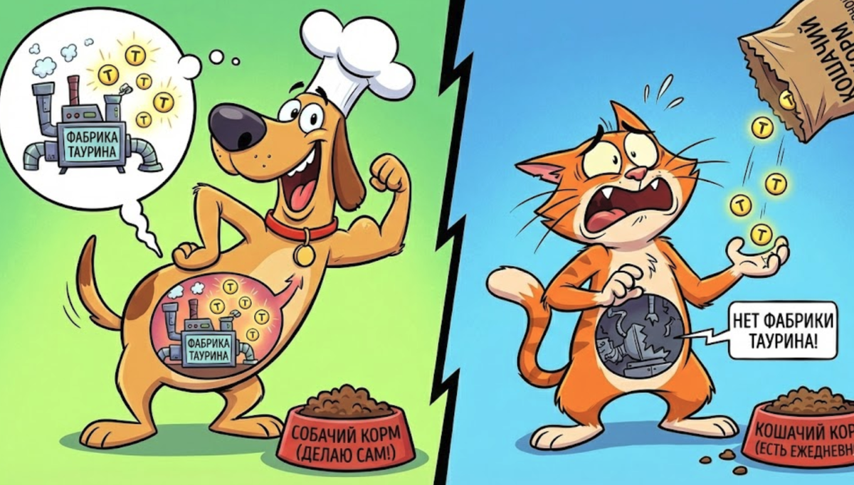 Можно ли кошкам собачий корм
