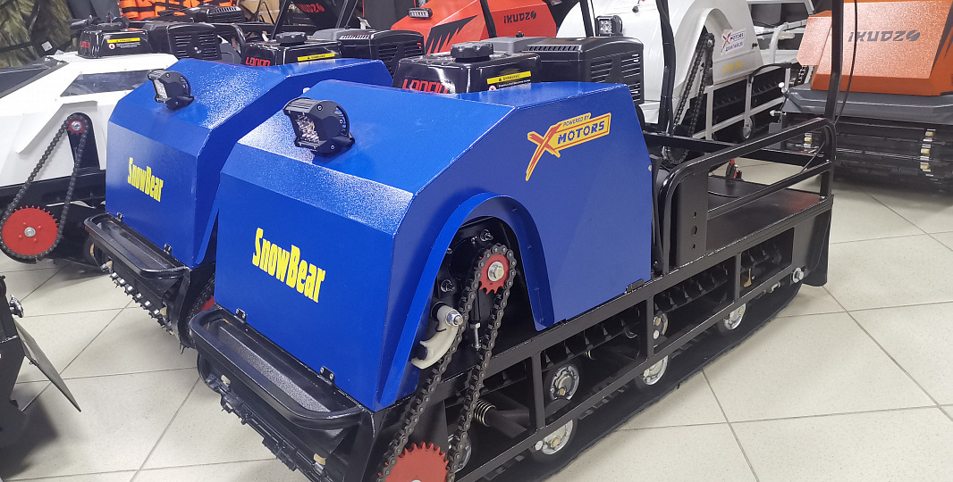 Мотобуксировщик SNOWBEAR 500, который не подведёт в самый снежный час