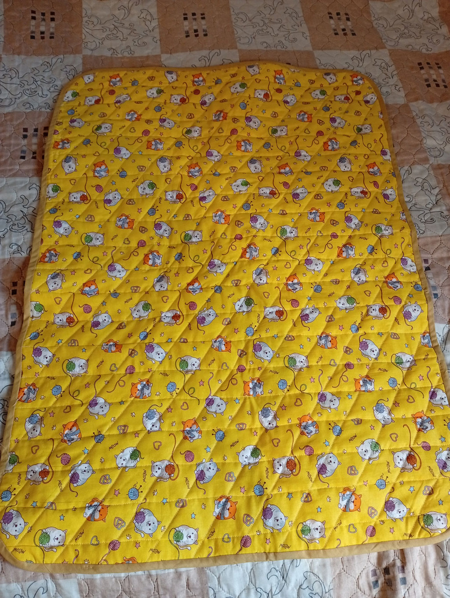 Ситец, внутри рулонный синтепон.