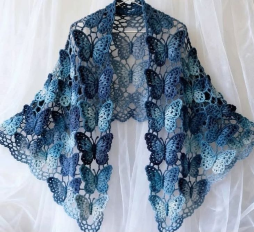 Шаль крючком: как пережить зимнюю апатию с пользой и удовольствием