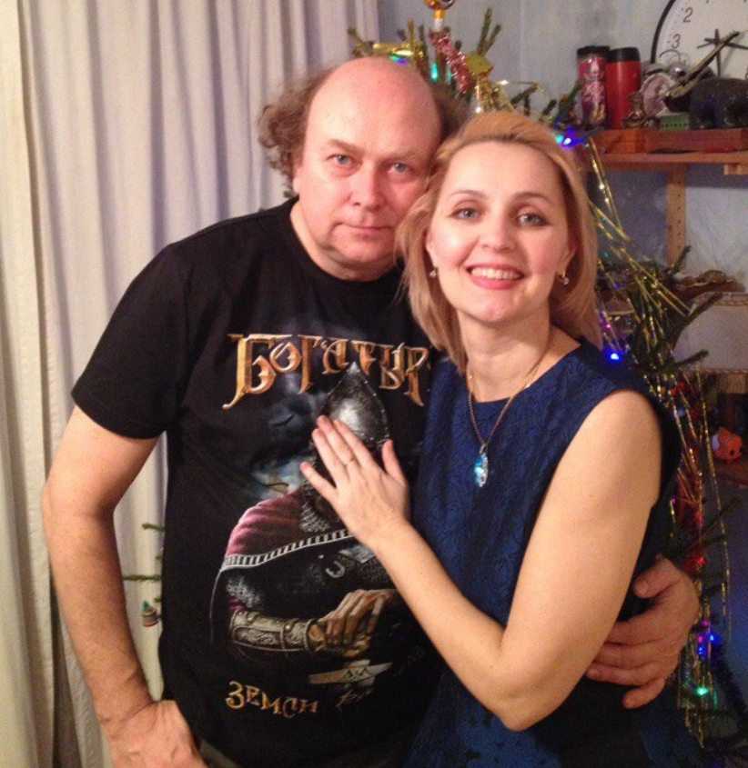 Татьяна Проценко с мужем