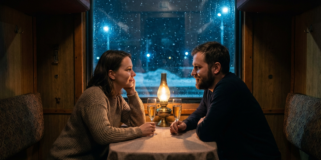 Новый год в поезде