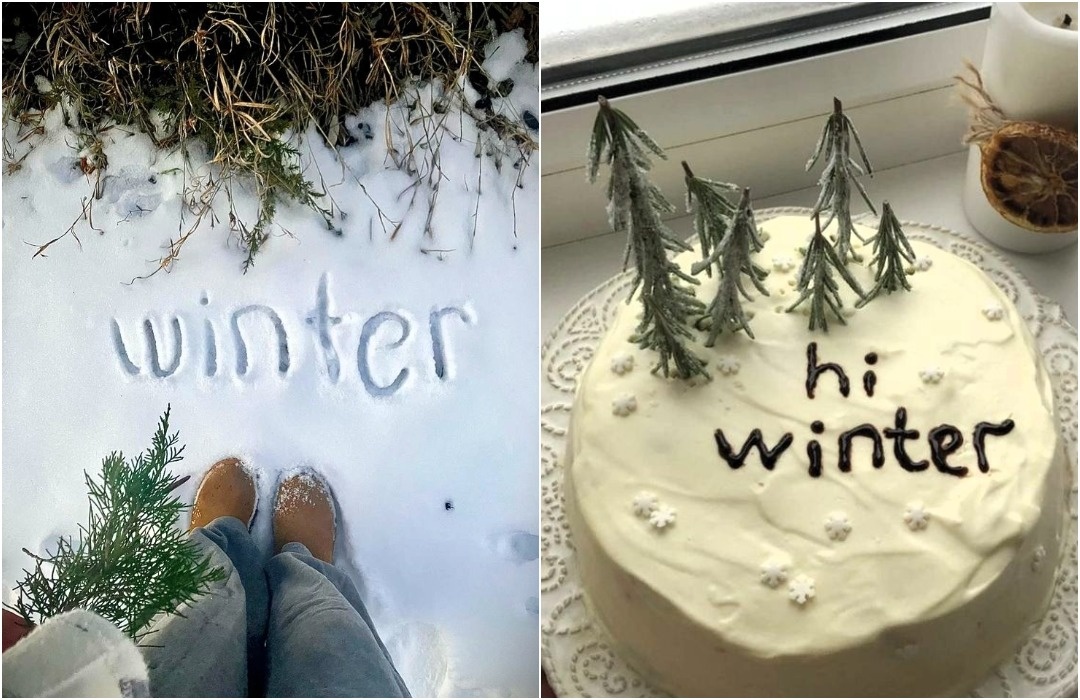 2. Привет, зима! (особенно, если со снегом)