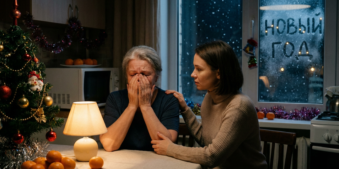 Свекровь приехала на Новый год без предупреждения