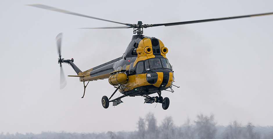 Вертолет Ми-2. Фото: Sergey Bulkin/NEWS.ru/Global Look Press