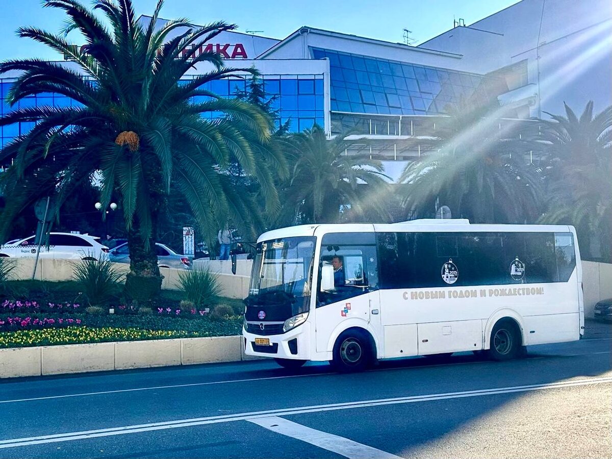 Фото: Telegram/Департамент транспорта и дорожного хозяйства Сочи  📷
