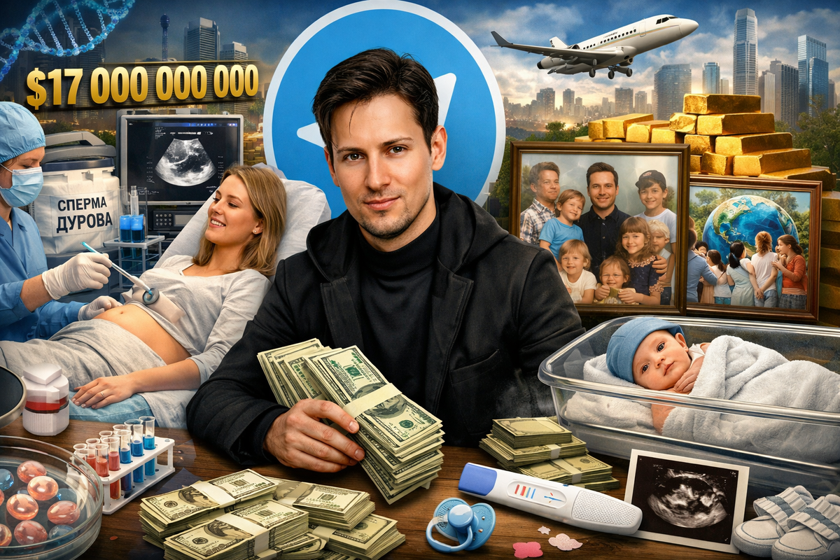 создатель Telegram готов платить за рождение своих наследников © NEXT 