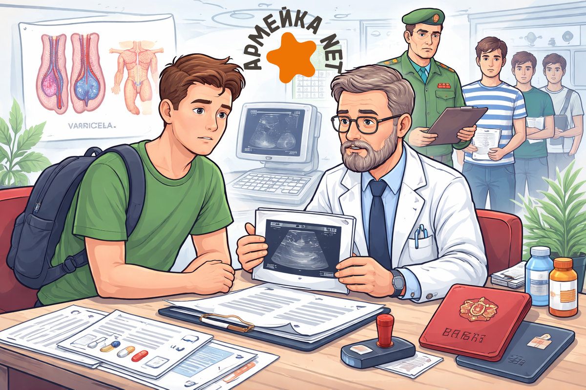 Берут ли с варикоцеле в армию?