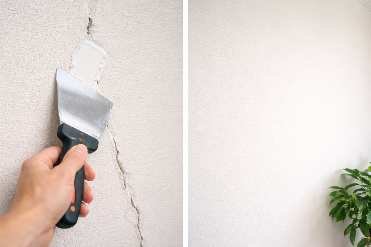 почему трескается штукатурка стен