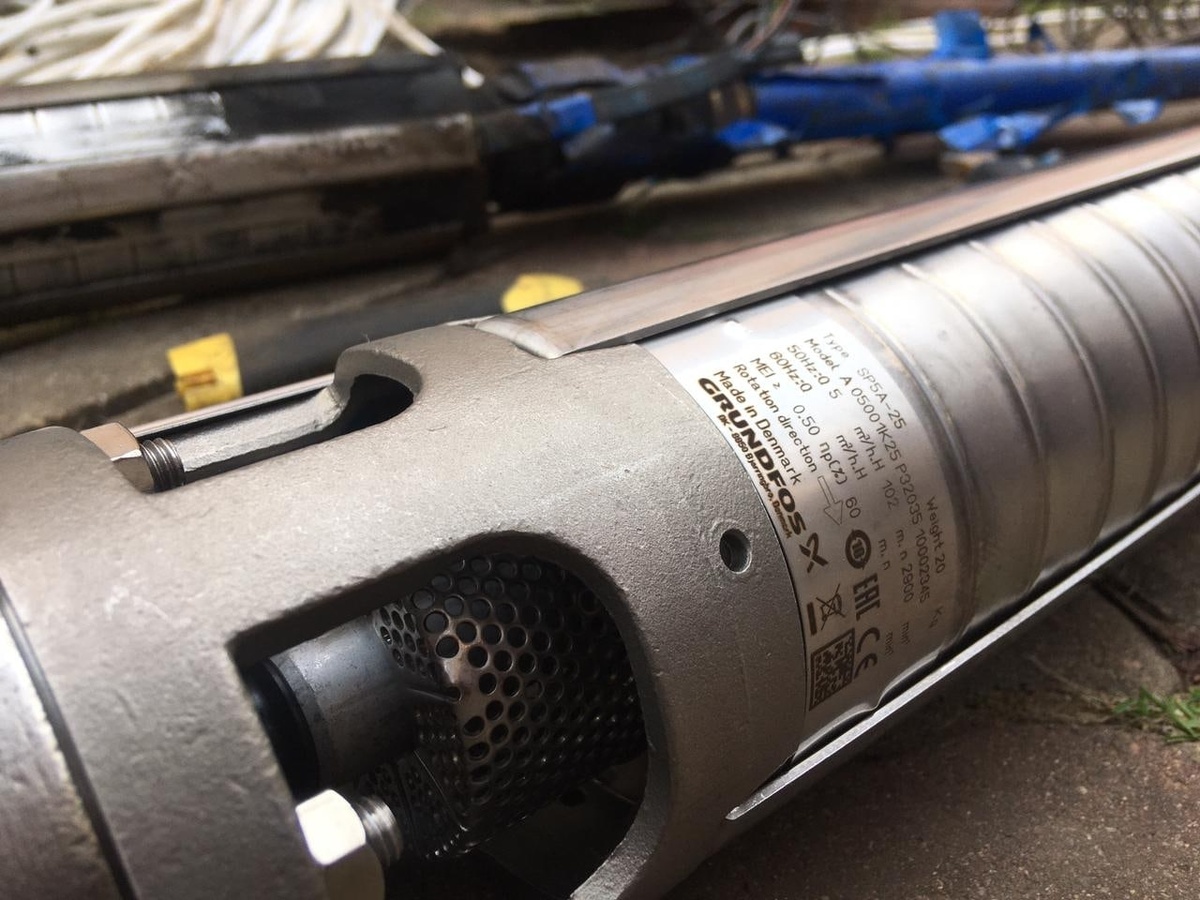 Замена насоса GRUNDFOS