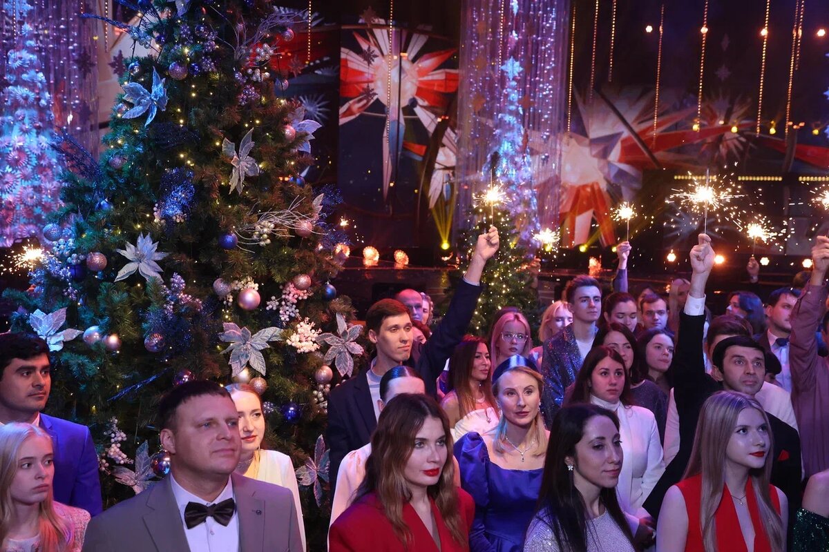 Новогодняя ночь на Первом