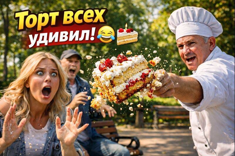 Дегустация превратилась в хаос! 🍰😱 Повар метнул торт в гостей! 😂