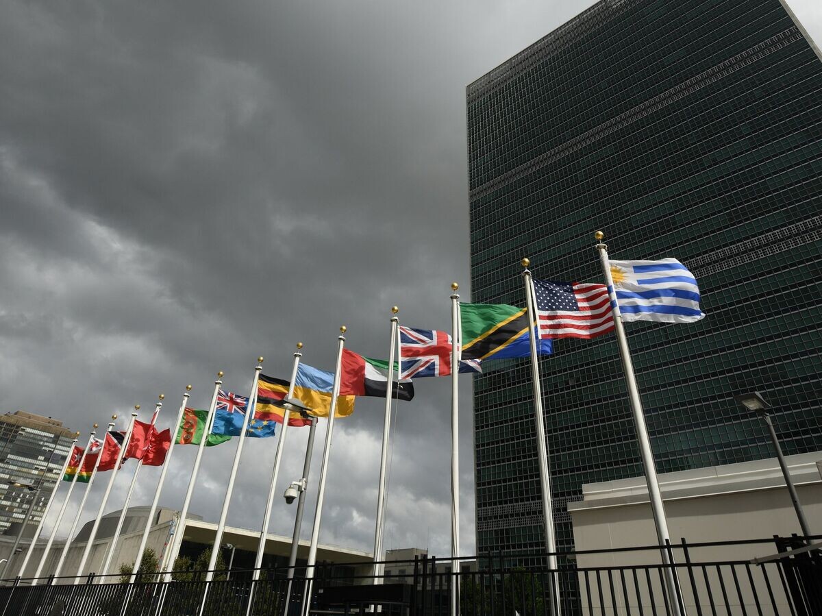    Штаб-квартира Организации Объединенных Наций в Нью-Йорке | © РИА Новости / Роман Махмутов