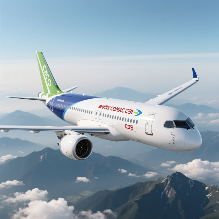 Авиалайнер COMAC C919