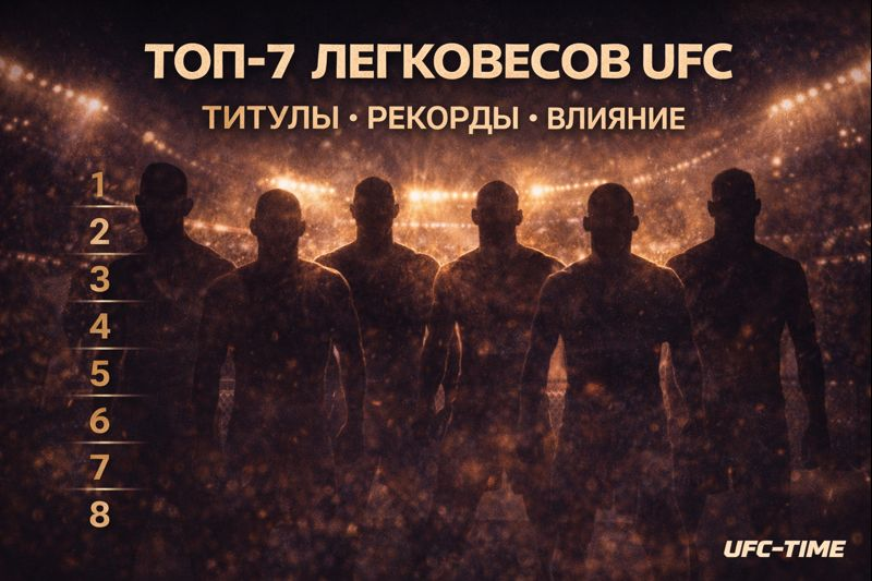 Топ-7 легковесов UFC за всю историю