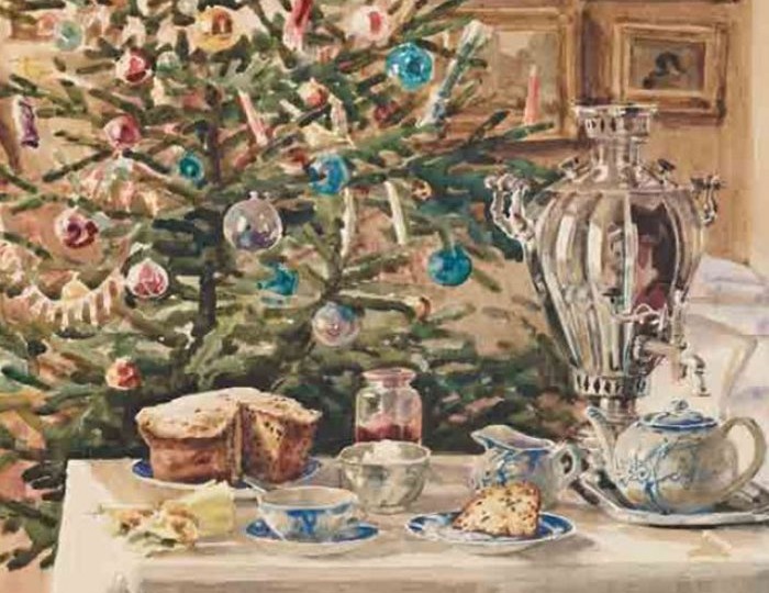 Новый год и Рождество на полотнах художников конца XIX – начала XX вв.