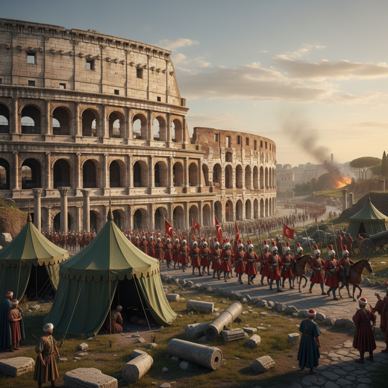 Османские войска в Риме