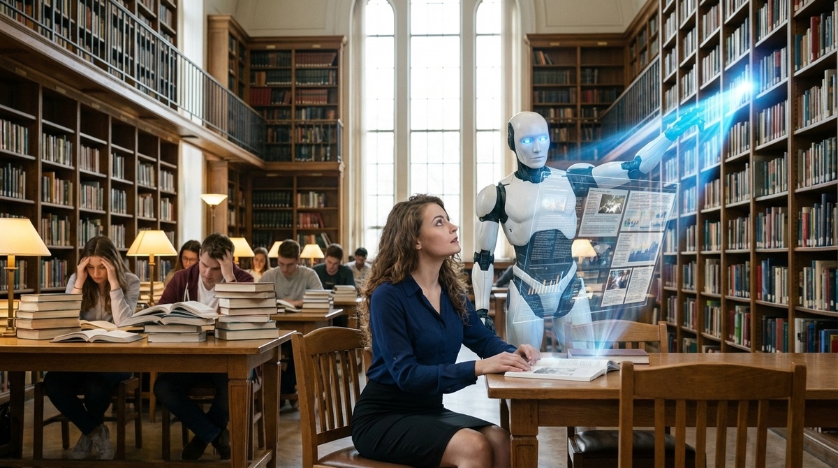 Нейросети помогают обрабатывать большие объемы информации и превращать их в удобные для изучения материалы.