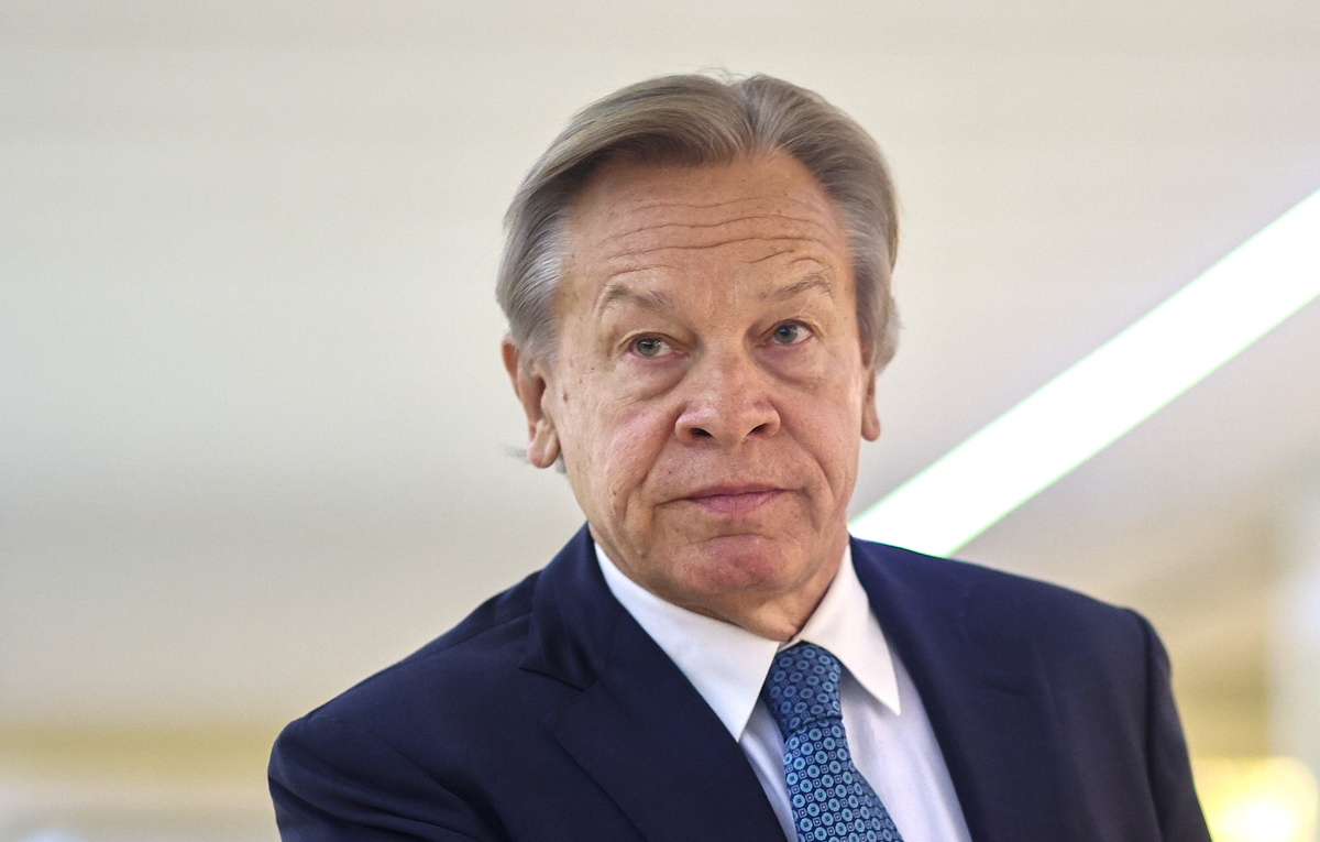    Глава комиссии Совета Федерации по информационной политике РФ Алексей Пушков  Михаил Терещенко/ТАСС