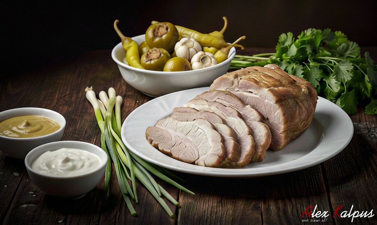 Новогодний рецепт свинины с чесноком по-грузински