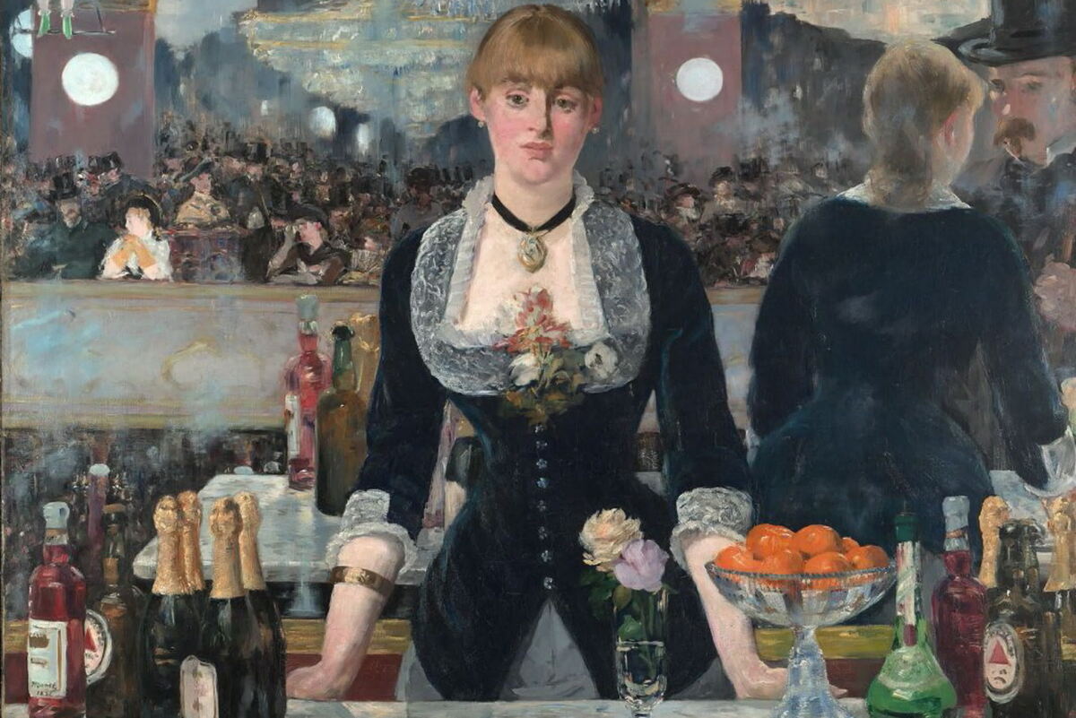Картины Эдуарда Мане «Бар в "Фоли-Бержер"» 