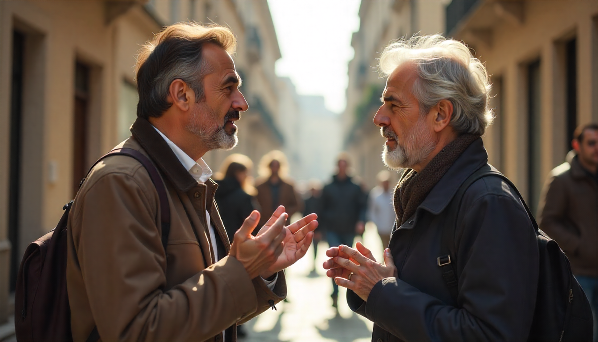 Он слышит слова. Но не слышит мир за ними