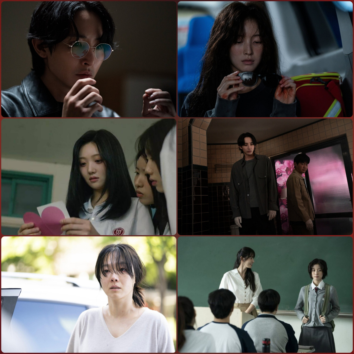 Кадры из дорамы.