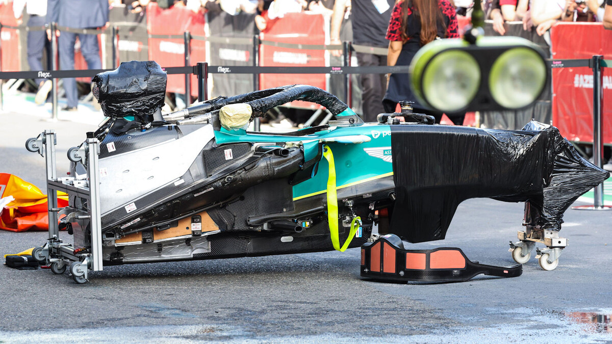 Aston Martin предоставила запасное шасси для работы маршалов и тренировок по эвакуации, однако оставила меньше открытых участков шасси, чем это делали некоторые их соперники в прошлом.