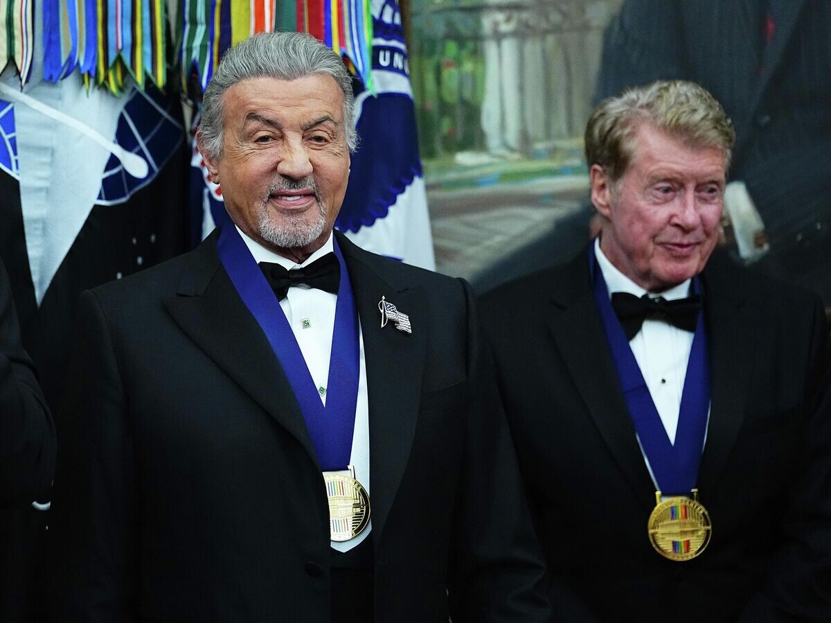    Американский актер Сильвестр Сталлоне на церемонии вручения премии Центра исполнительских искусств имени Джона Кеннеди | © Getty Images / Aaron Schwartz