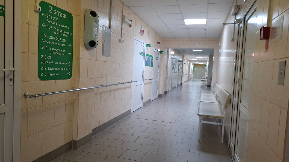 Пустой коридор.