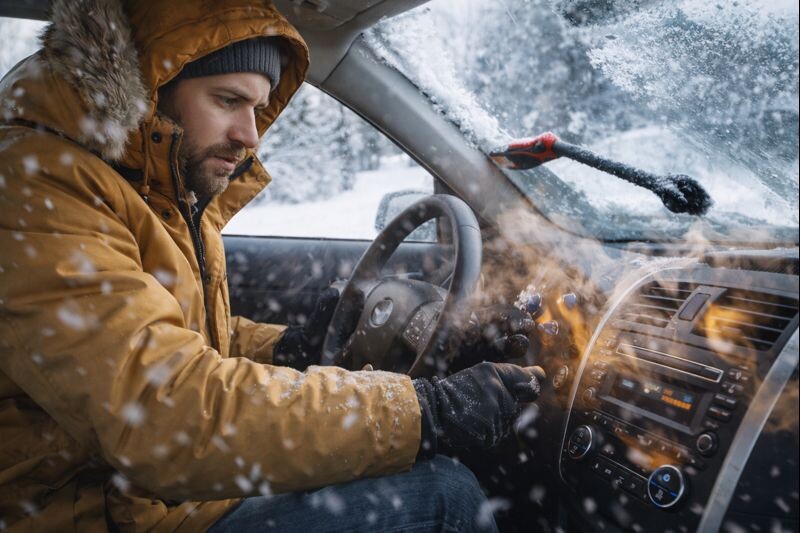 Вы неправильно прогреваете машину зимой! Как правильно это делать