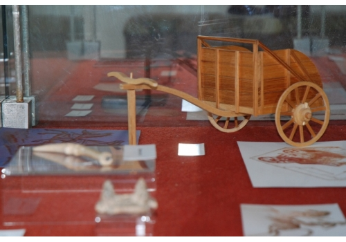 1 Археологическая культура Аркаим, реконструкция первой в мире колесницы