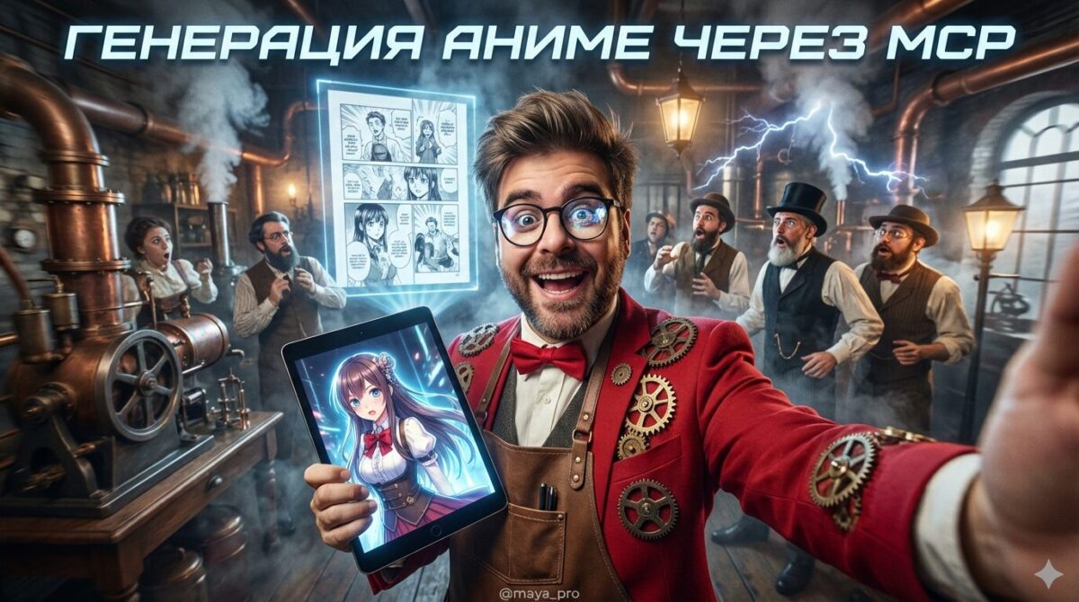    Узнайте, как с помощью нашего сервиса MCP создавать аниме и мангу. Артур Хорошев